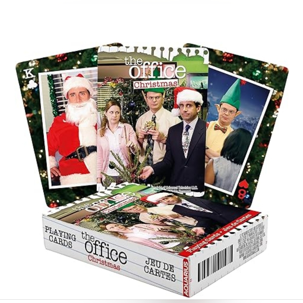NWT! The Office Christmas Comedy Funny Playing Cards NEW
